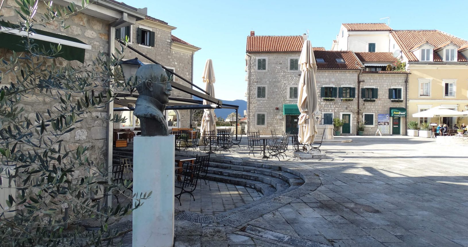 In old city of Herceg Novi