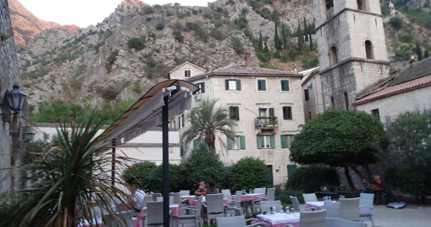 Inside the Old Town of Kotor