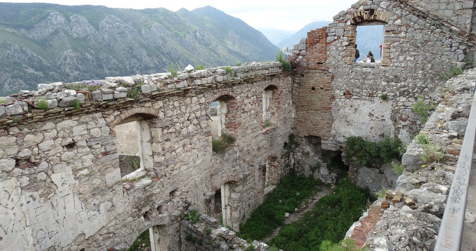 Kotor Fortress buildings