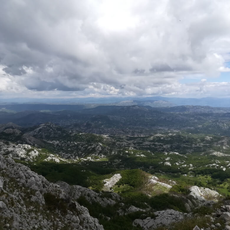 Mountains in Lovcen