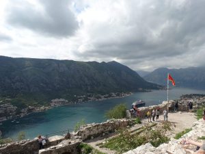 On the top of Kotor Fortress