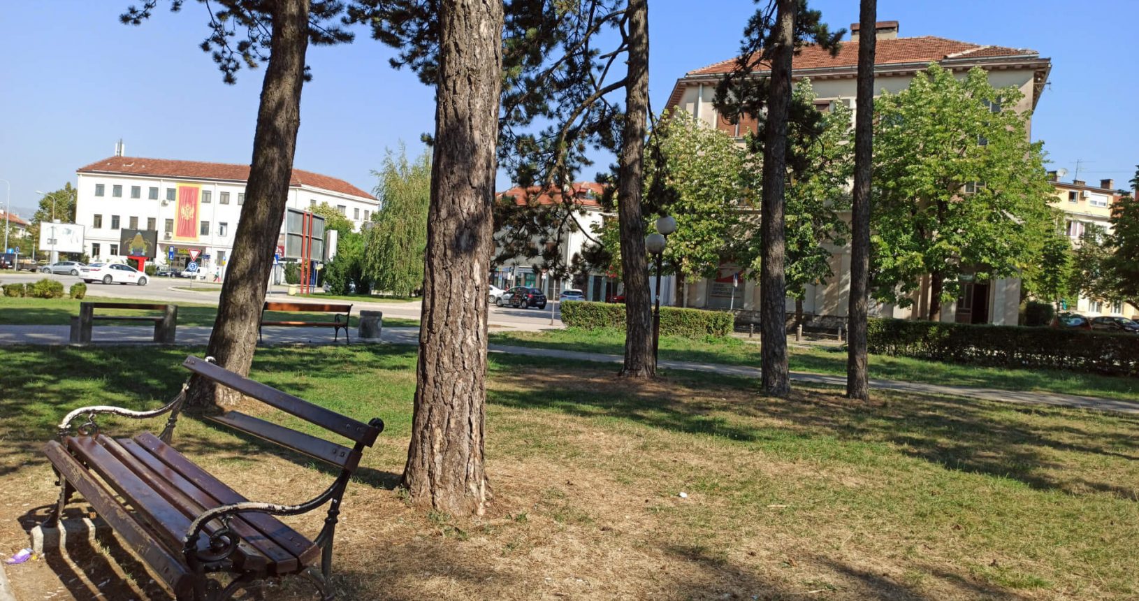 Park area in Niksic