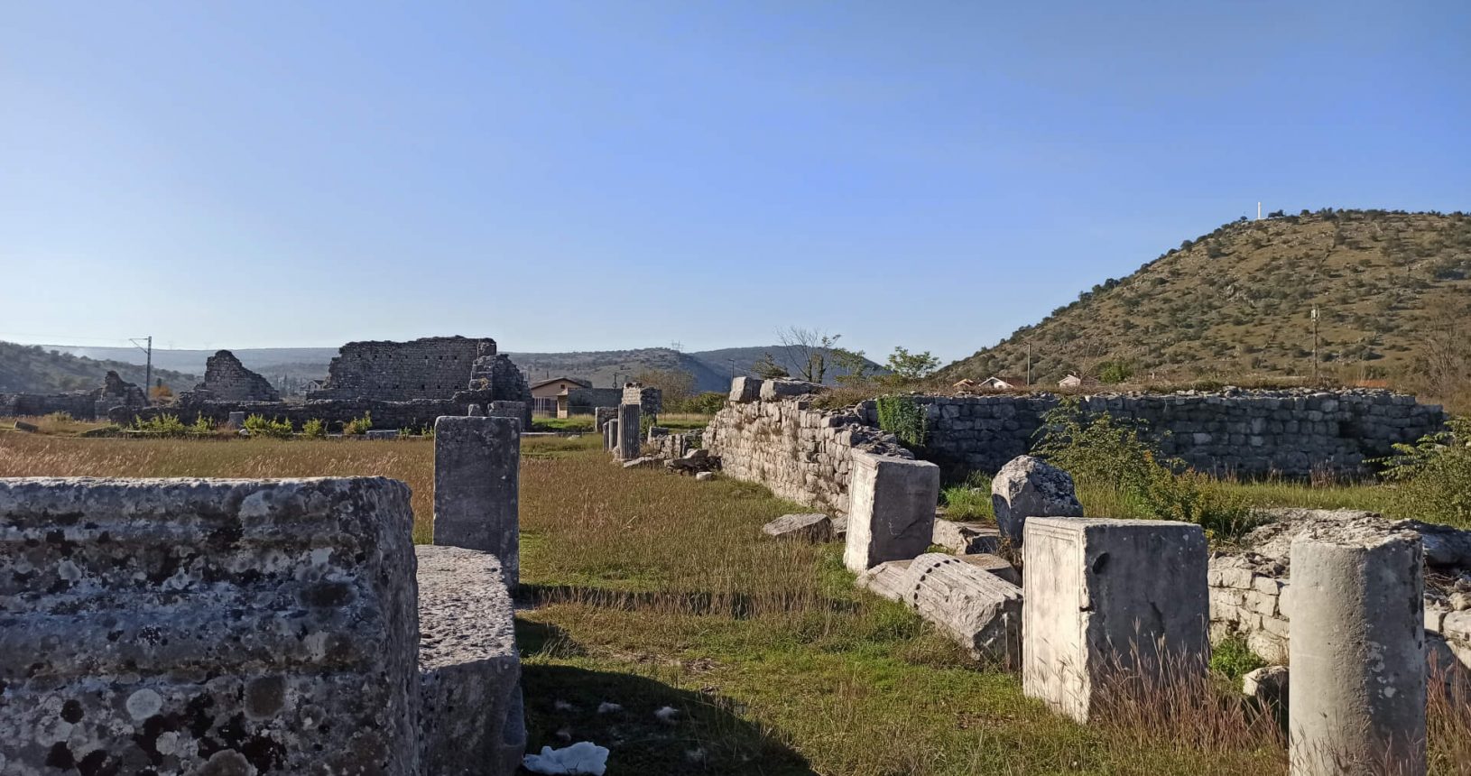 Duklja Ruins exploring ancient ruins