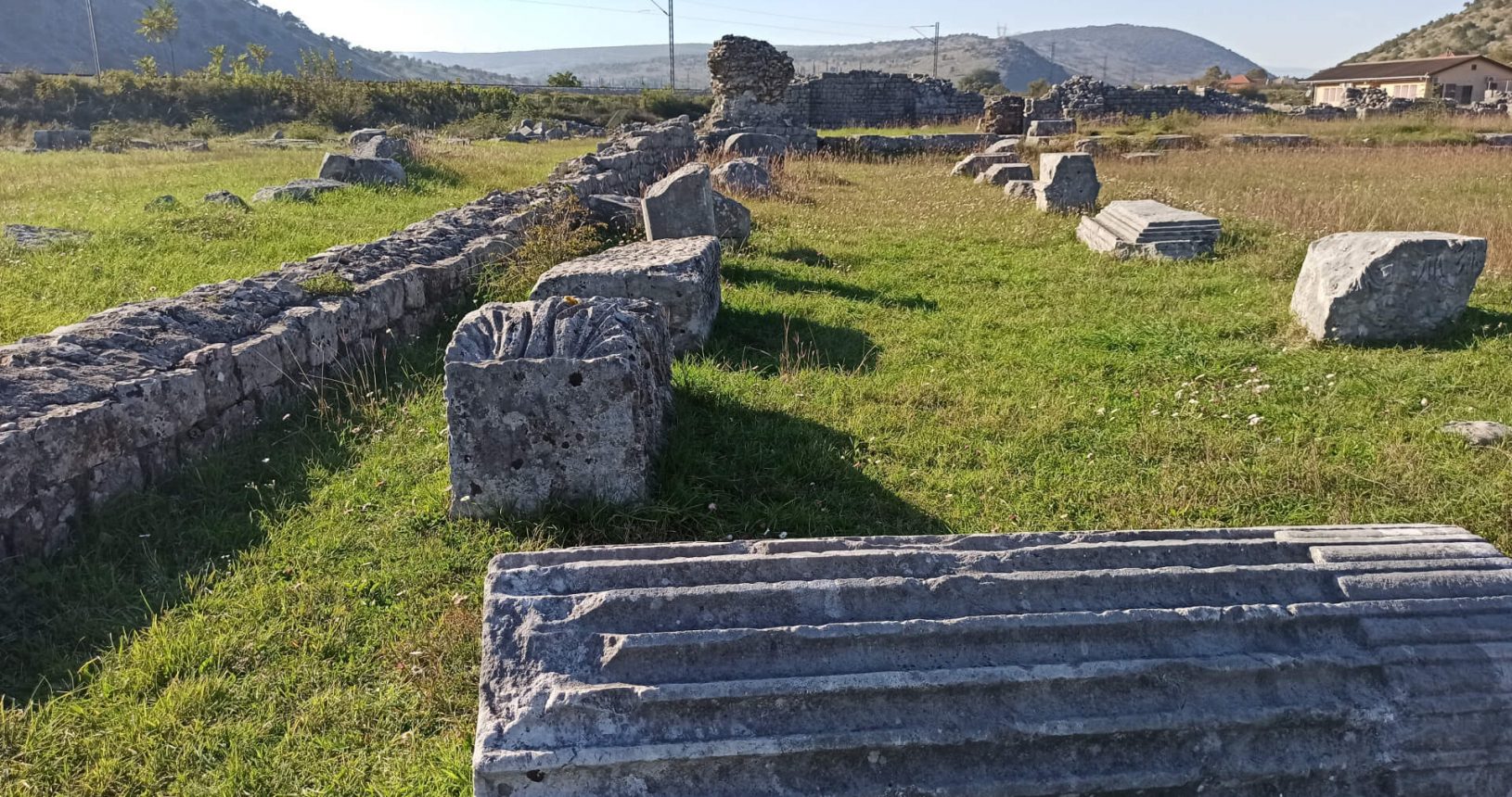 Duklja Ruins old Roman city of Empire