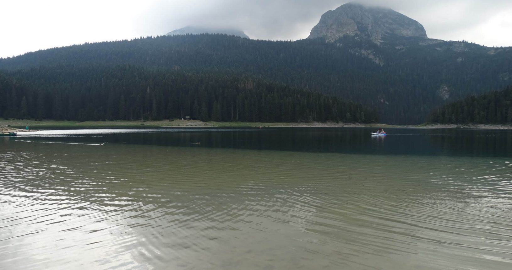 Peaceful water in the lake National Park Durmitor