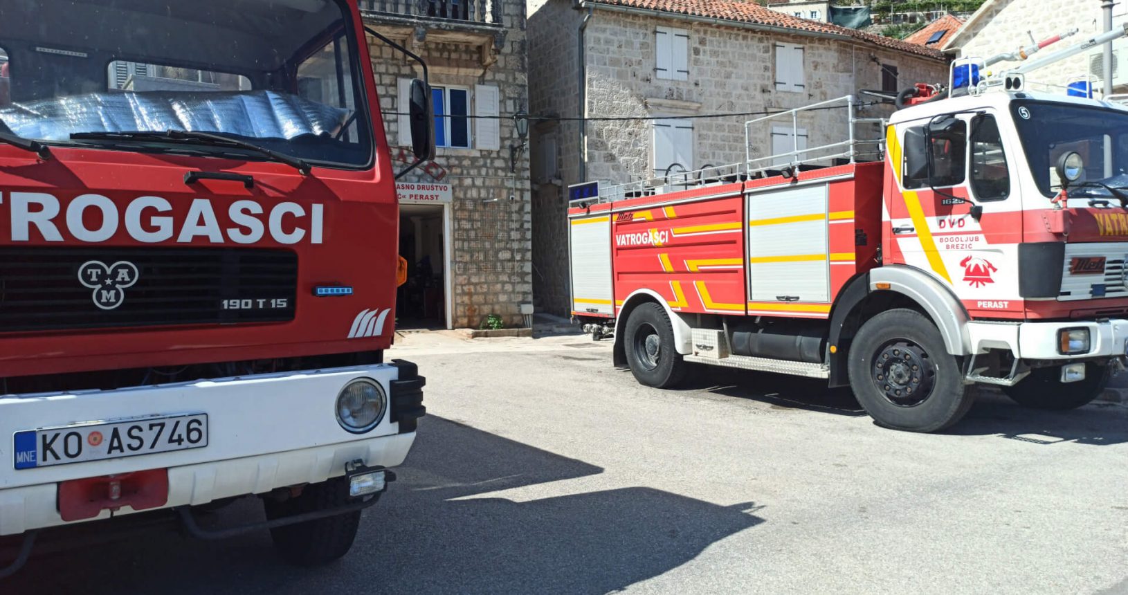 Fire station in Perast