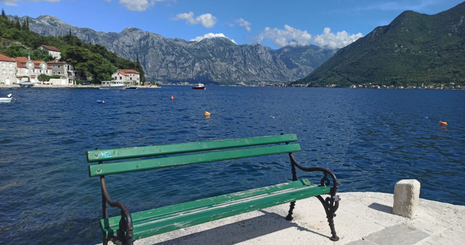 Popular place for photoshooting Perast