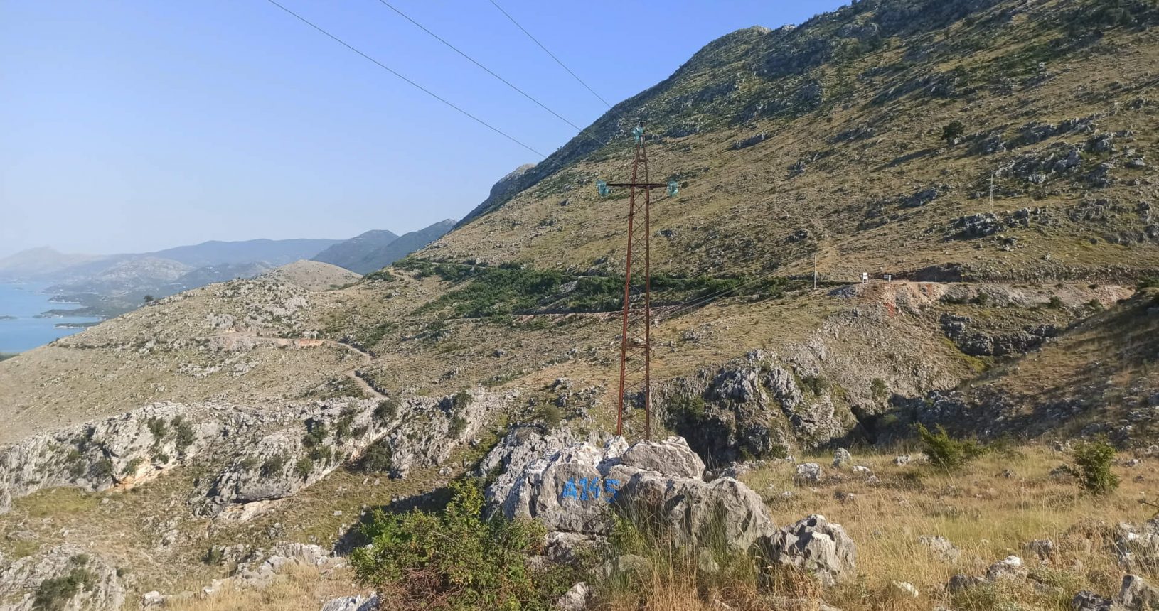Mountain rocks. Viewpoint Donji Murici