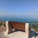 Viewpoint Donji Murici. Observational bench