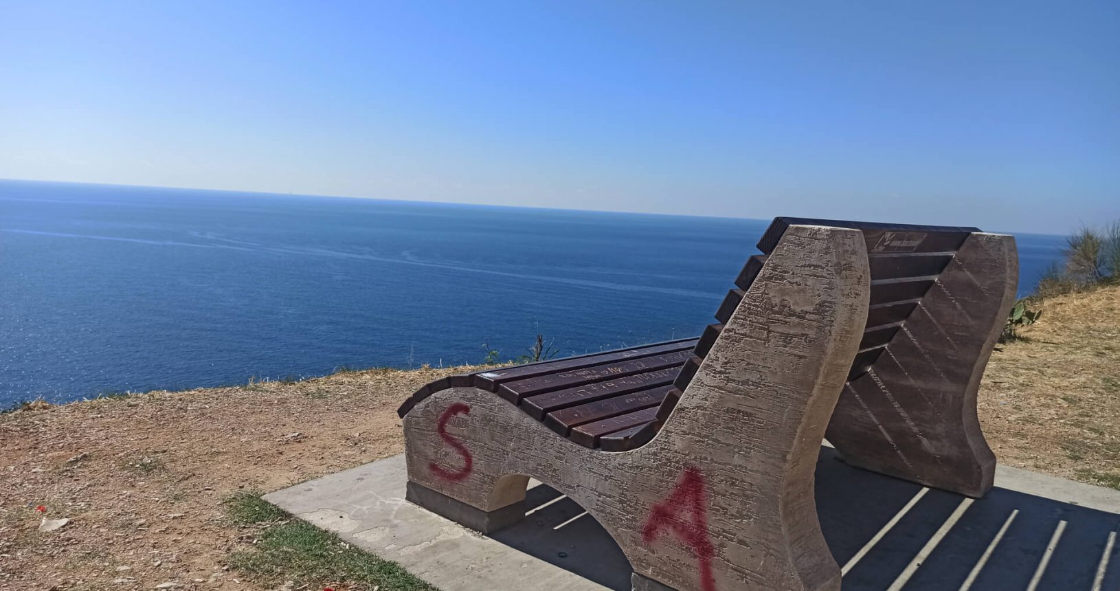 Viewpoint Dobra Voda and sea view