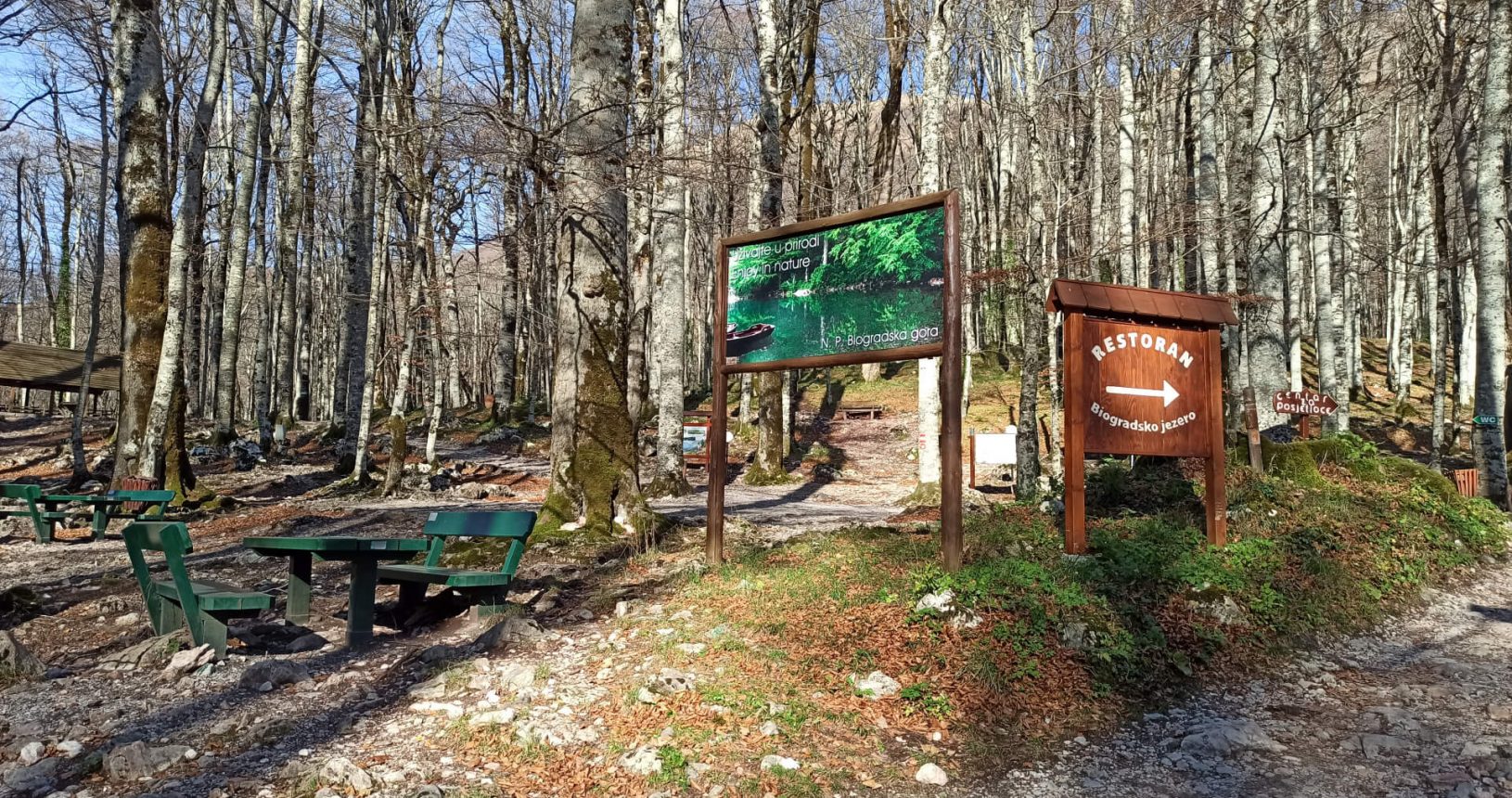 Area for resting National Park Biogradska Gora