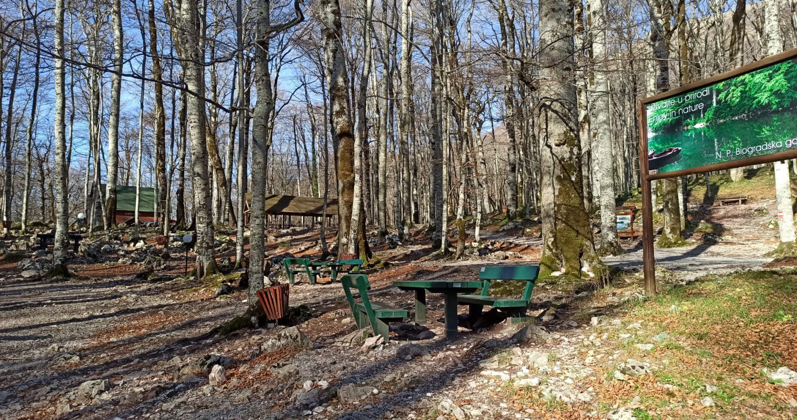Camping area National Park Biogradska Gora