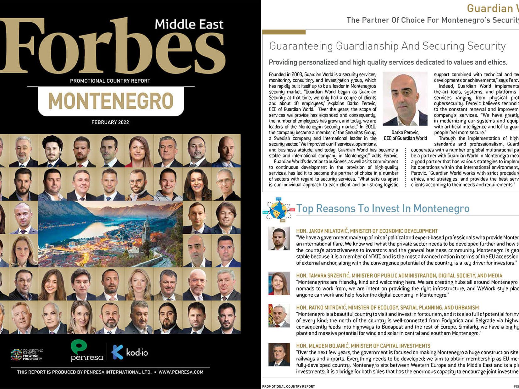 Forbes Middle East Issued Special Promotional Report About Montenegro e1659828711736
