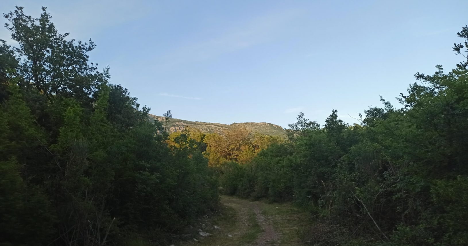 Sunset vibes at Hiking trail Luchice Buljarica