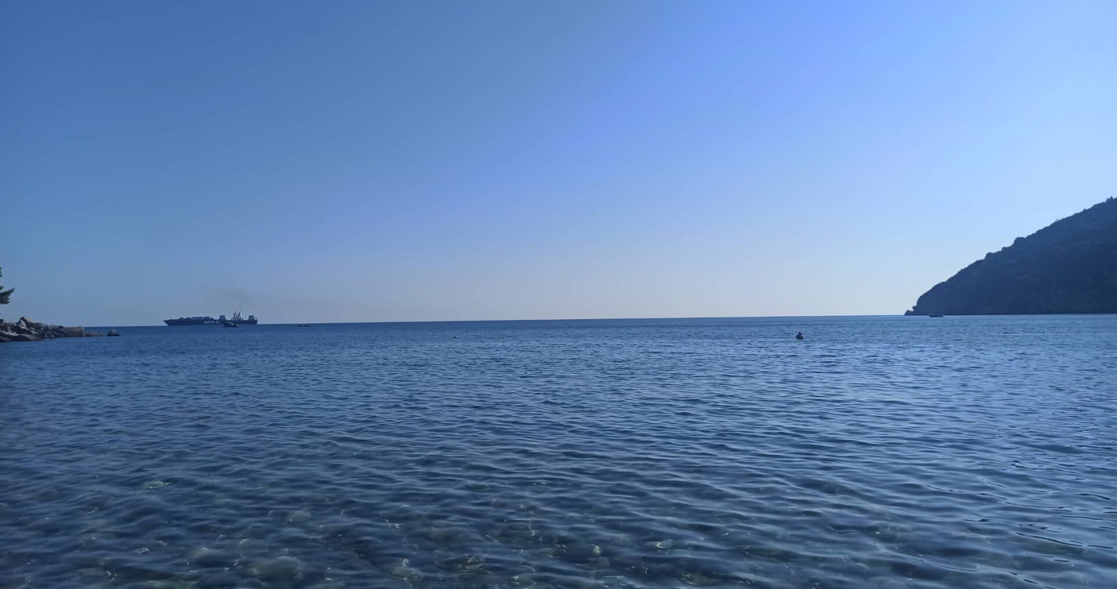 Adriatic sea view from Maljevik Beach