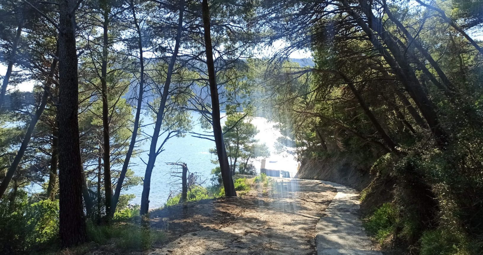 Blessed trail to Maljevik Beach