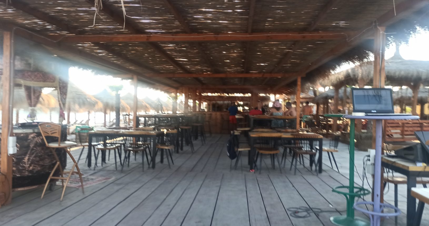 Pearl Beach bar covered open terrace