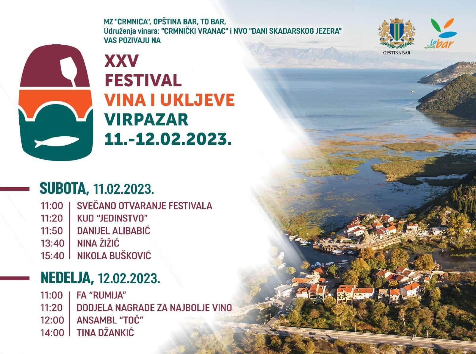 XXV Festival of Wine and Ukljeve