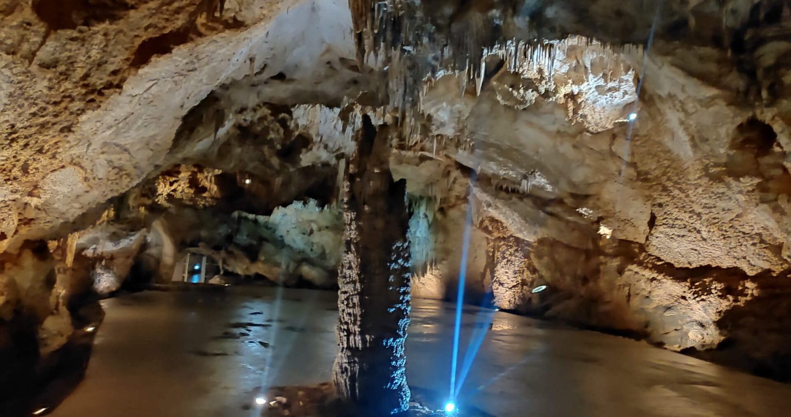 Divine stalagmite in Lipa Cave