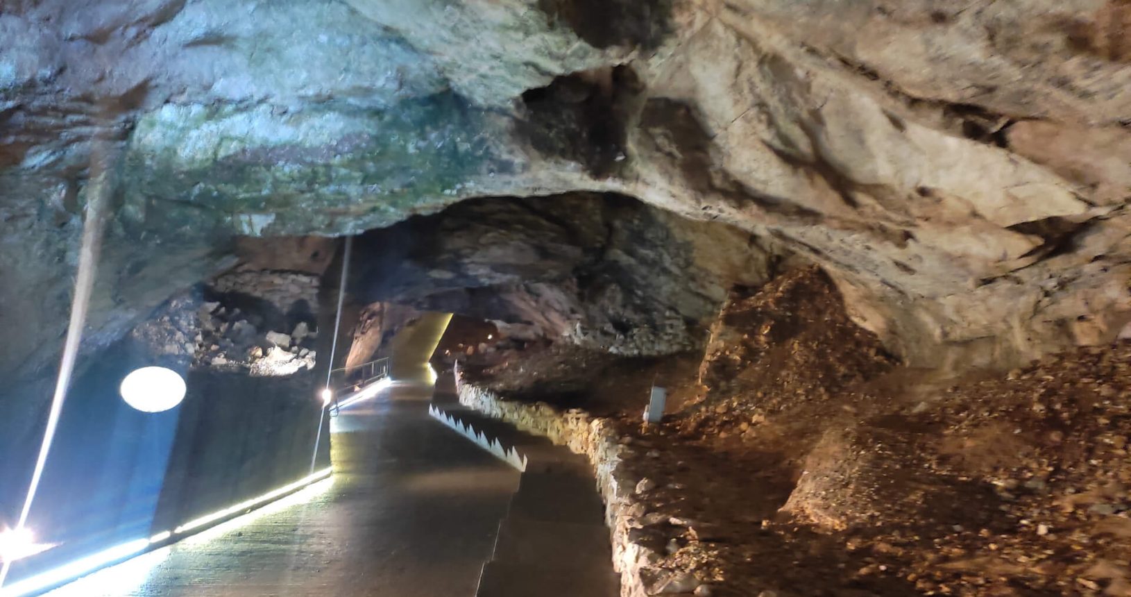 Entering Lipa Cave