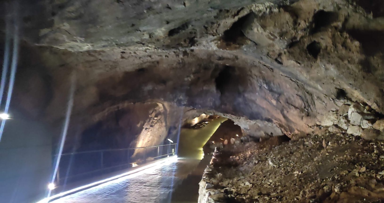Inside Lipa Cave