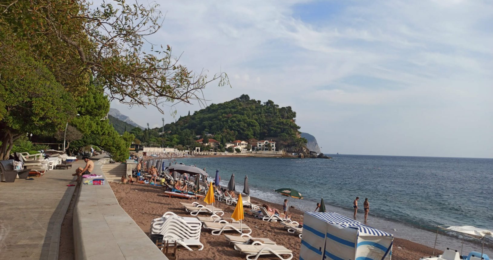 Amazing view from promenade Petrovac