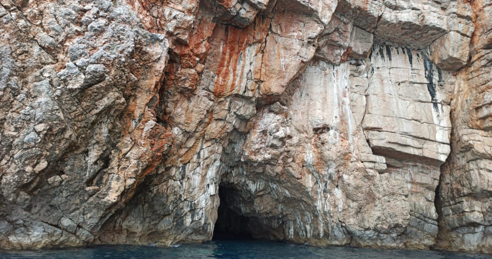 Blue Cave in Adriatic Sea