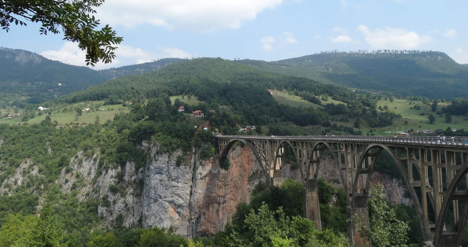 Durdevica Tara Bridge fantastic mountains