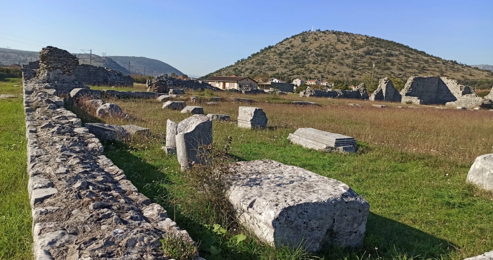 Duklja Ruins wall