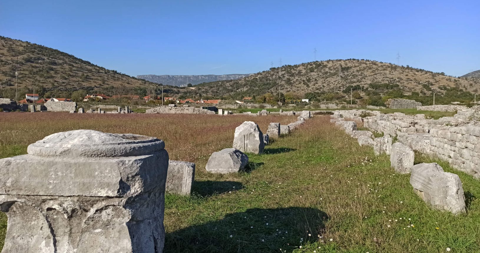 History of ancient Roman city Duklja Ruins