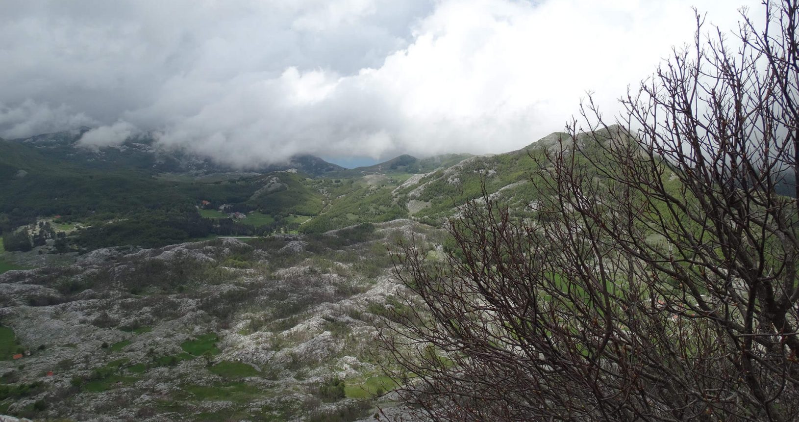 Lovcen National Park mountains