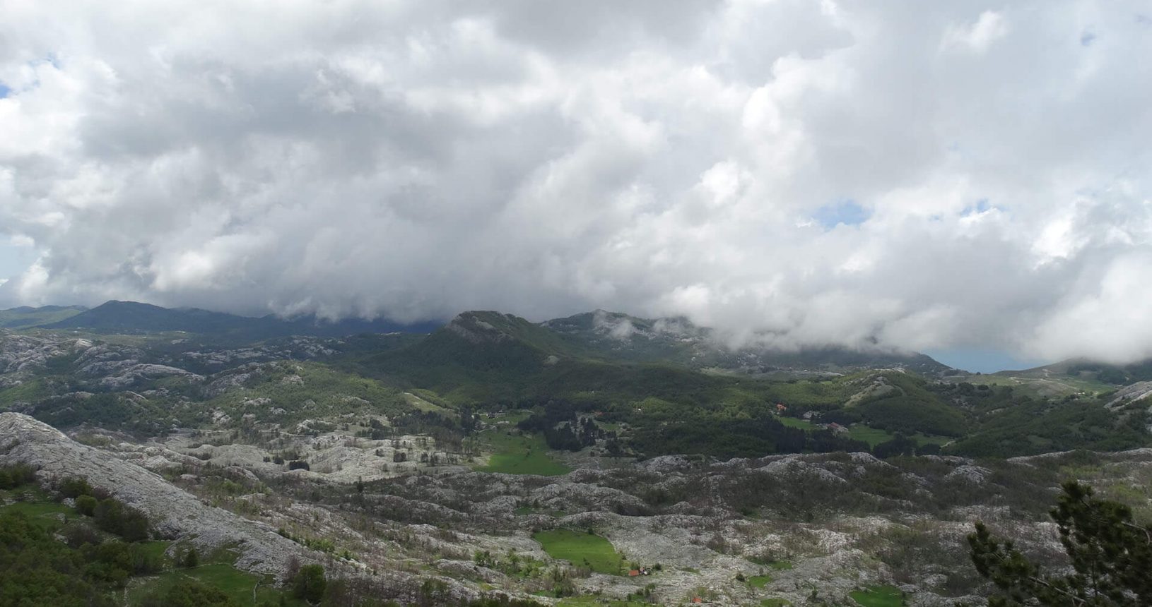 Mountains in Lovcen National Park