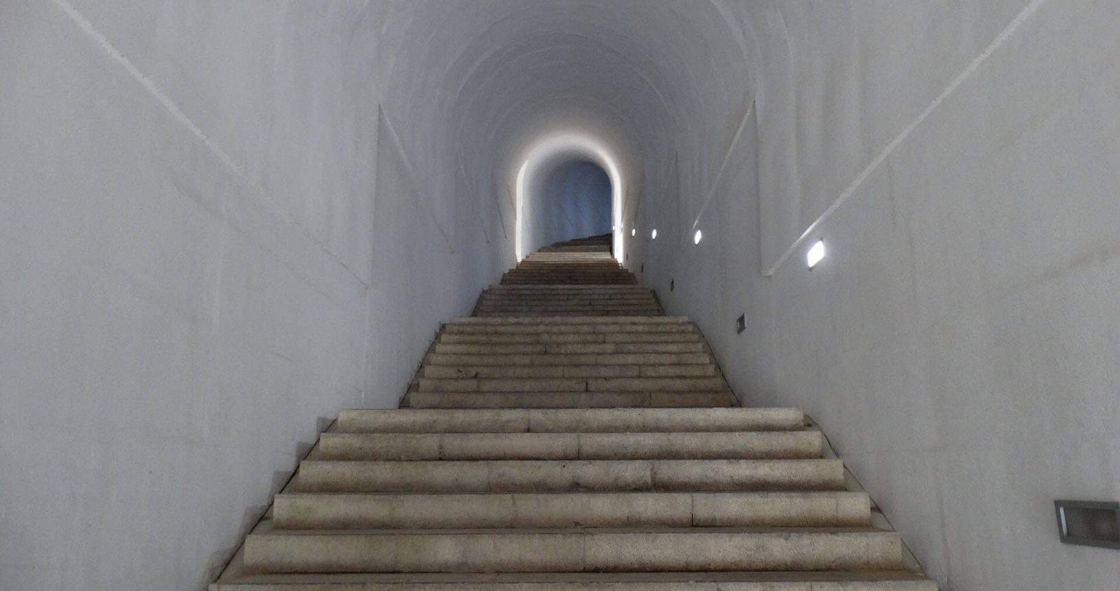 Tunnel to Njegos Mausoleum Lovcen