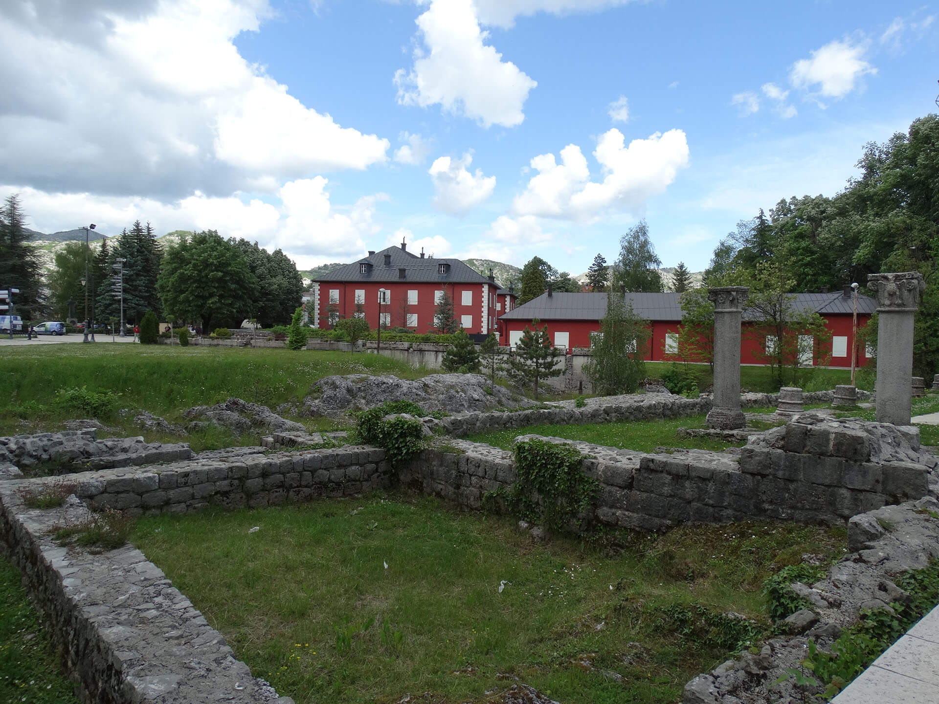Ancient ruins in Cetinje