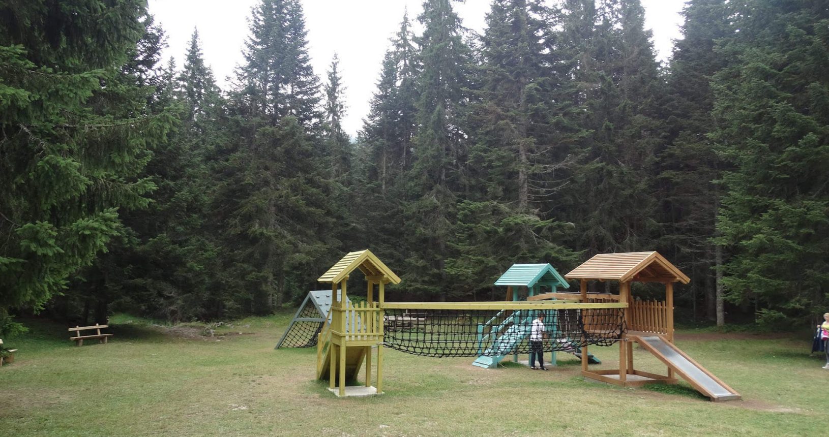 Playground fofr kids in National Park Durmitor