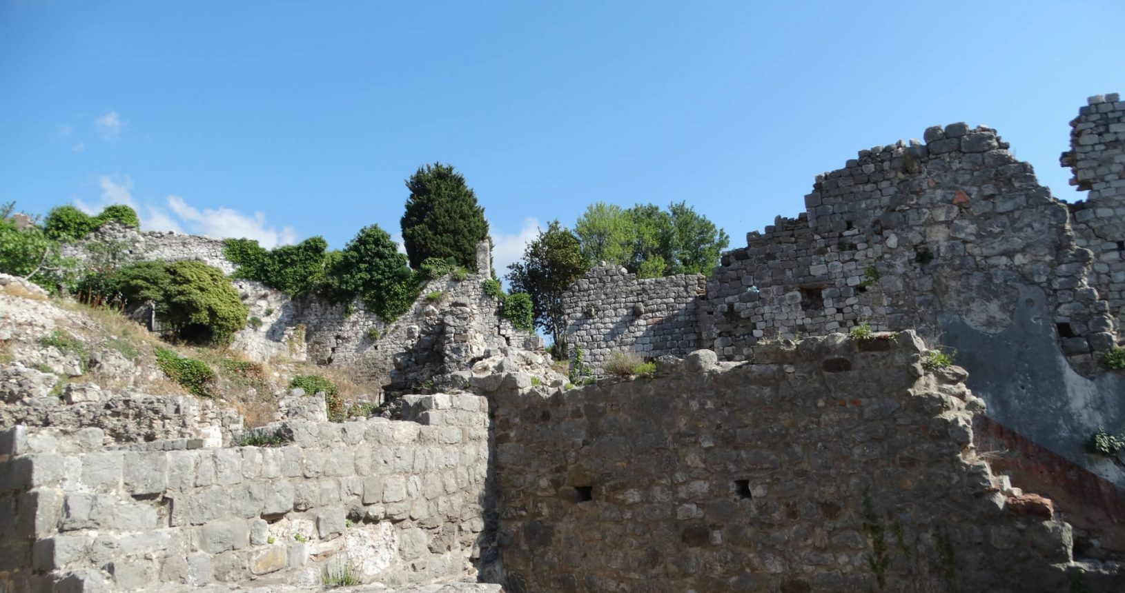Ruins of ancient town in Old Bar