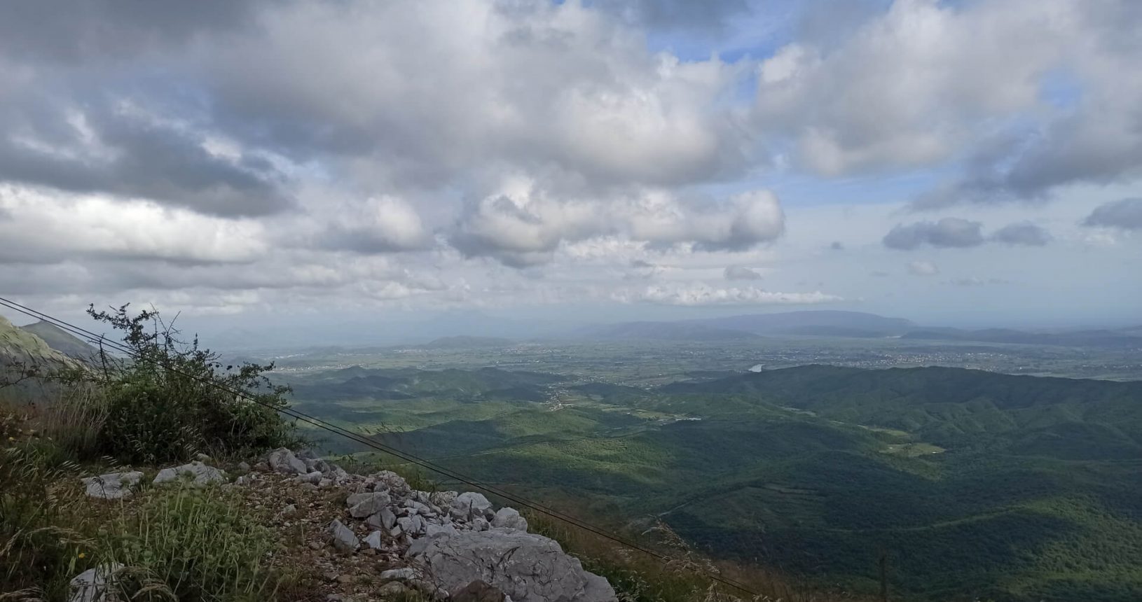 20 shades of green at the top of Viewpoint Shtegvashe