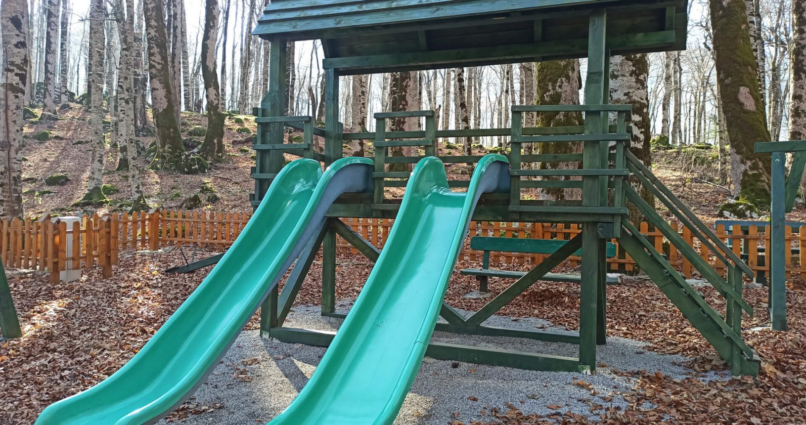 Playground at National Park Biogradska Gora