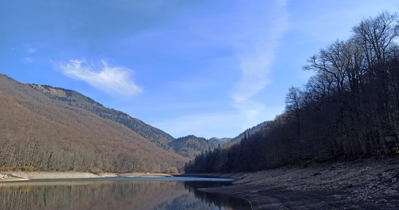 Reflections on the lake National Park Biogradska Gora