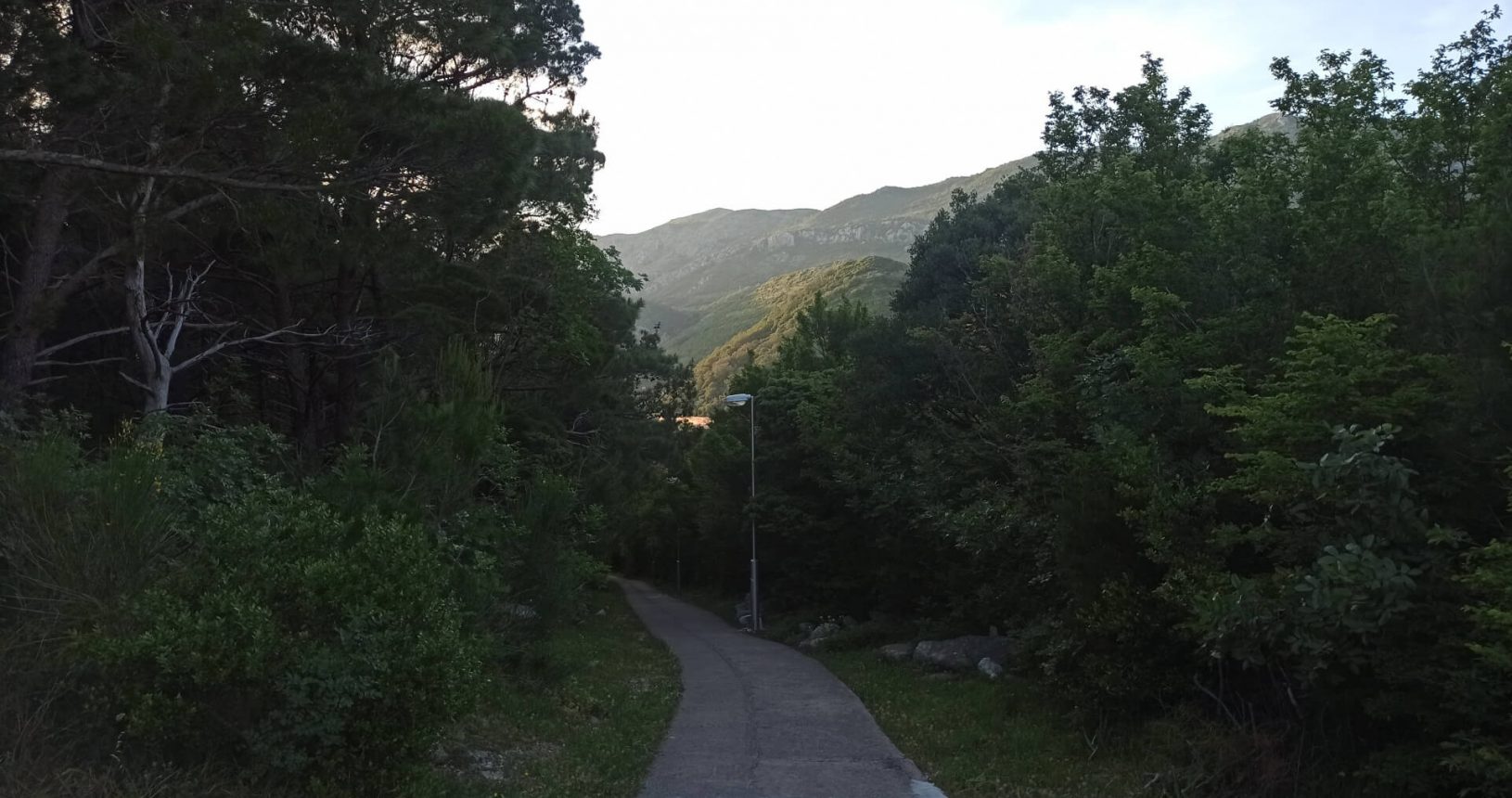 Pure nature at Hiking trail Luchice Buljarica