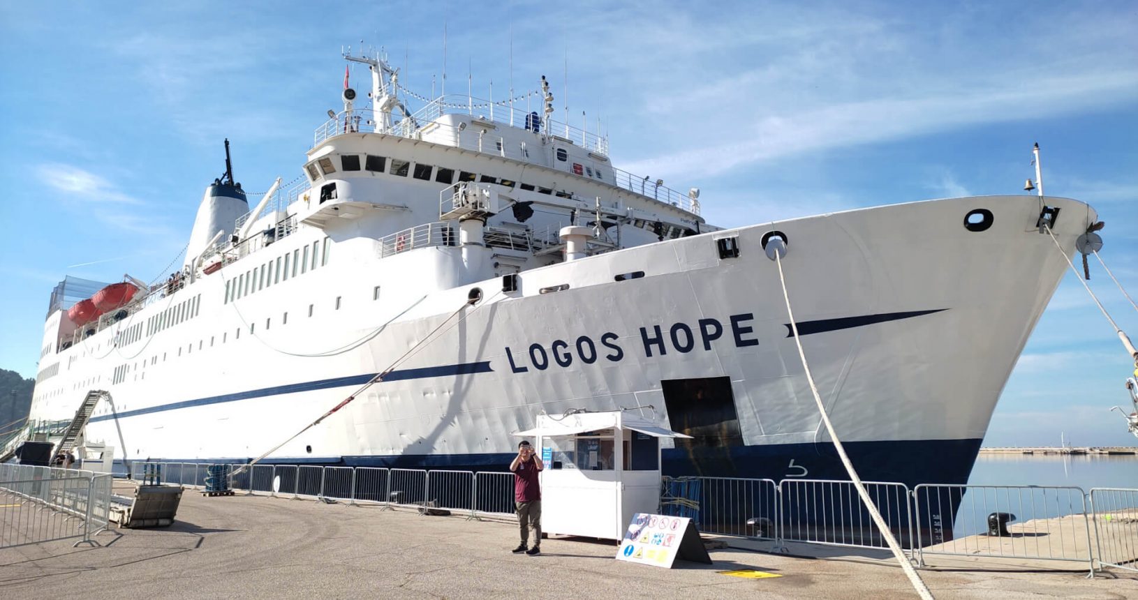 Gorgeous Logos Hope Cruise Ship