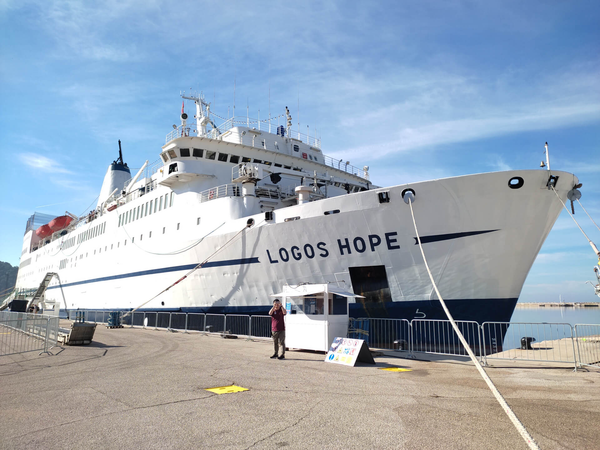 Logos Hope - The Largest Bookstore Ship in the World