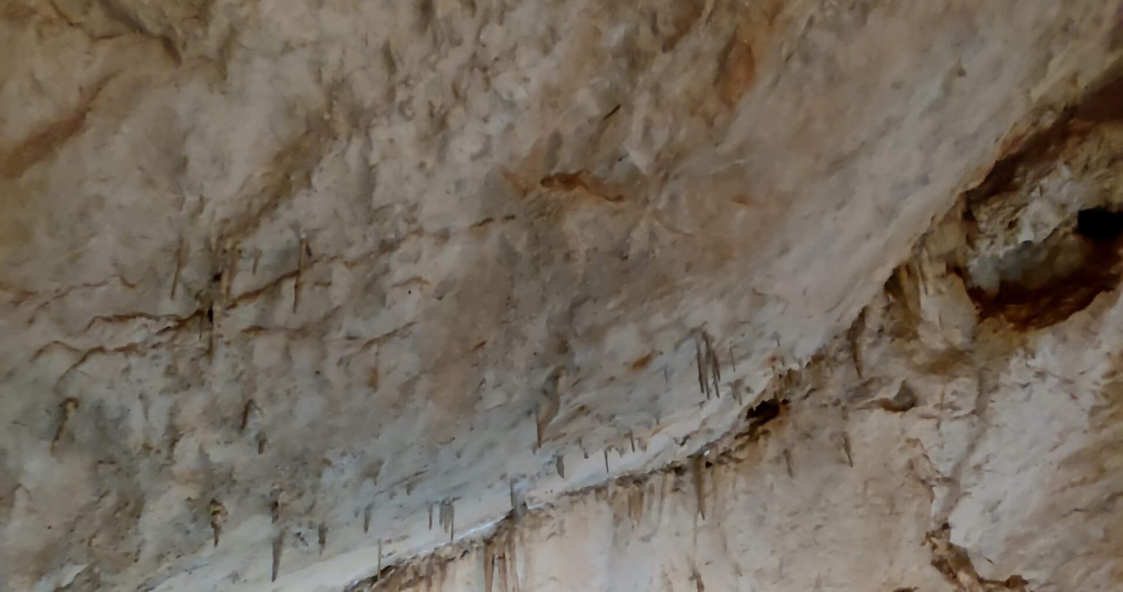 Stalactites of Lipa Cave